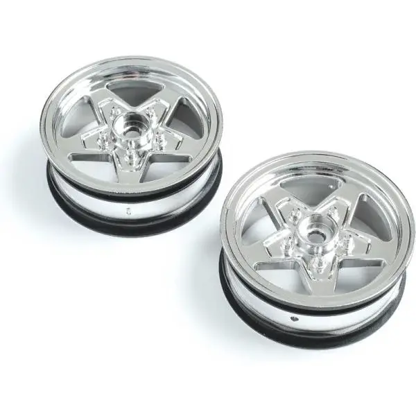 Losi disk kola přední, chrom (2): 22S Drag