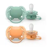 Philips AVENT Dudlík Ultrasoft Premium neutral 0-6m 2 ks