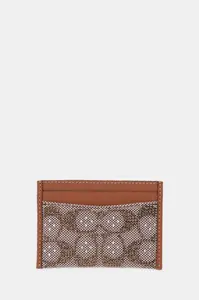 Kožené pouzdro na karty Coach