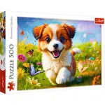 Trefl Puzzle 500 Šťastné štěně