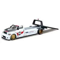 Maisto Flatbed - 2021 Ford GT Heritage Edition, bílý, 1:64