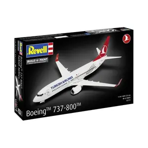 Plastic ModelKit letadlo 03772 - Boeing 737-800 "Turkish Airlines" (1:144)