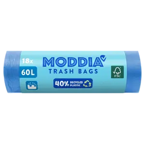 MODDIA Odpadkové pytle zavazovací 18 x 60 l