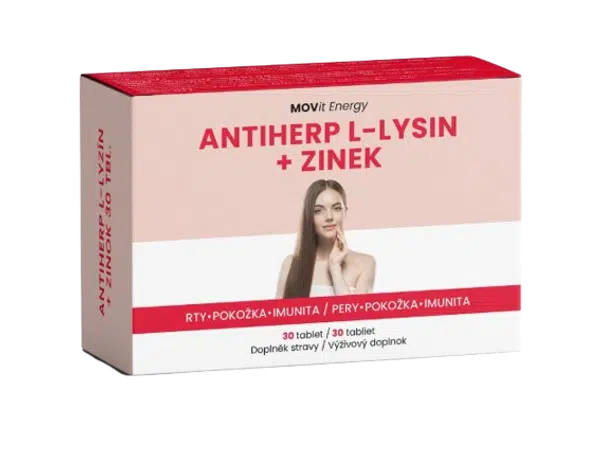 MOVIT ENERGY AntiHerp L-Lysin + Zinek 30 tablet