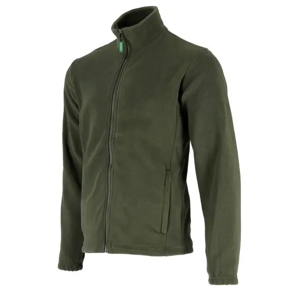 Mikina flísová, pánská BARRY M, khaki, STALCO