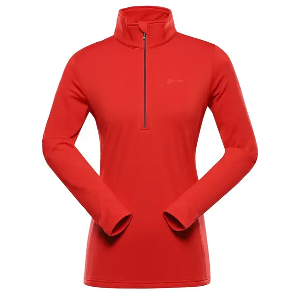 Dámská fleecová mikina alpine pro getta 2 červená m