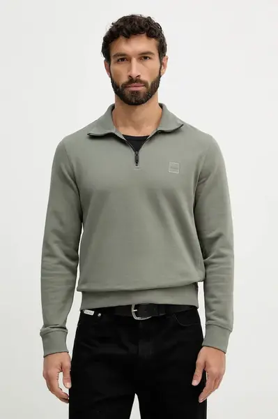 Bavlnená mikina BOSS BOSS CASUAL