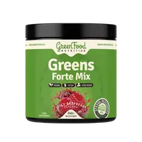 GREENFOOD NUTRITION Greens Forte Mix šťavnatá malina 240 g