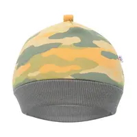 New Baby Kojenecká bavlněná čepička  With Love hořčicová, vel. 80 (9-12m)