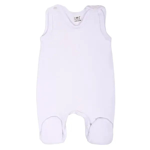 New Baby Dupačky bílé Classic, vel. 56 (0-3m)