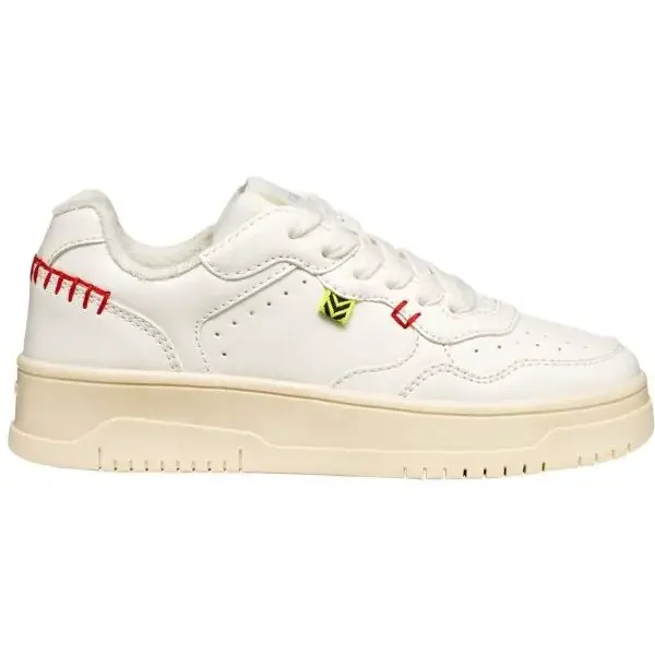 Geox J LESTRELLA Dievčenská voľnočasová obuv, biela, veľkosť