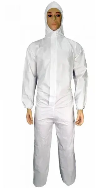 Jednodílný ochranný overal s kapucí MICRO 5/6 XXXL