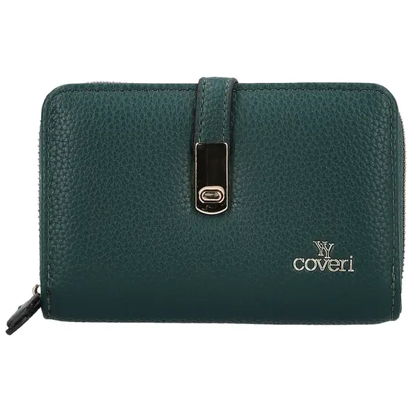 Dámska peňaženka tmavo zelená - Coveri Leroy