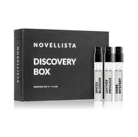 NOVELLISTA Black Discovery Box vzorky parfémových vod 3x1,4 ml