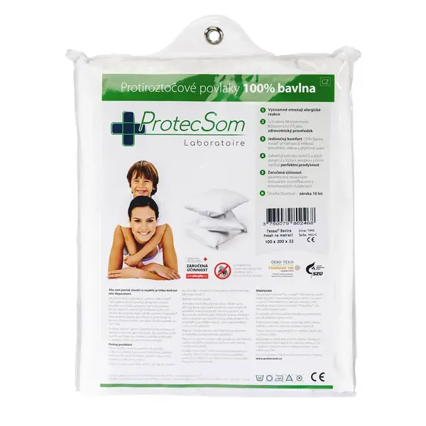 Protiroztočový povlak na matrac 80 × 200 × 16 cm