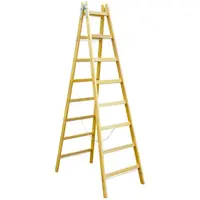 Štafle dřevěné, 9 příček, L = 286,5 cm, ENPRO