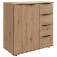 MID.YOU KOMODA, dub artisan, 81/83/41 cm