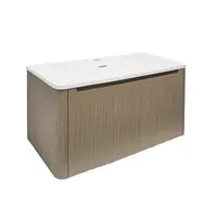 Kúpeľňová skrinka s umývadlom Naturel Austen 79x47,5x45 cm clear brown mat AUSTEN80CB