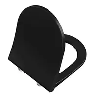 Vitra Integra wc doska duroplast čierna 131-083R009