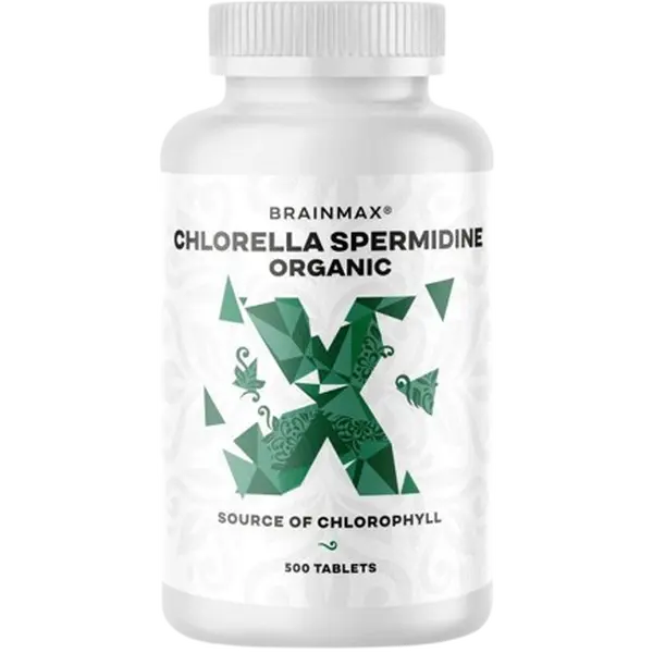 BRAINMAX Chlorella Spermidine Organic 500 tablet