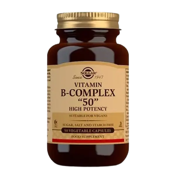 SOLGAR Vitamin B-komplex ''50'' 50 kapslí