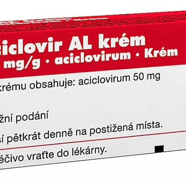 ACICLOVIR AL krém 50 mg 2 g