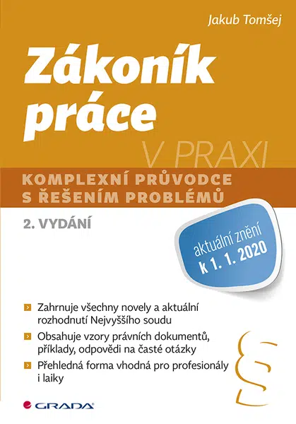 E-kniha: Zákoník práce v praxi od Tomšej Jakub
