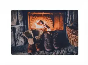 Vánoční rohožka RUSTIC WELCOME 38x58 cm - více variant Varianta: Boty
