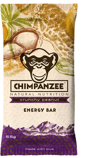 CHIMPANZEE Energy bar Crunchy Peanut 55 g