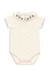 Kojenecké body s příměsí vlny Konges Sløjd ROSIER ROMPER