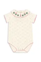 Kojenecké body s příměsí vlny Konges Sløjd ROSIER ROMPER