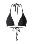 Karl Lagerfeld Bikinový top 'IKON'  čierna