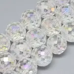 Electroplate Glass Beads Strands