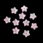 Dyed & Heated Glass Bead Caps