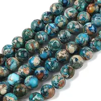 Dyed Natural Regalite/Imperial Jasper/Sea Sediment Jasper Beads Strands