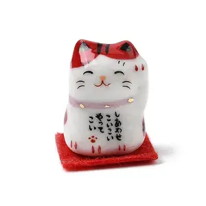 Lucky Cat Ceramic Display Decorations