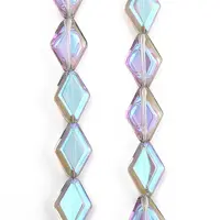 Electroplate Glass Beads Strands