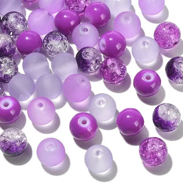 100Pcs Glass Beads