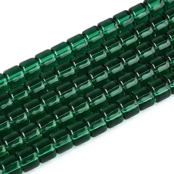 Transparent Glass Beads Strands