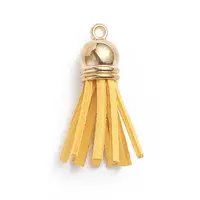 Faux Suede Cord Tassels Pendant Decorations