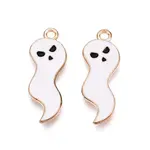 Halloween Theme Alloy Enamel Pendants