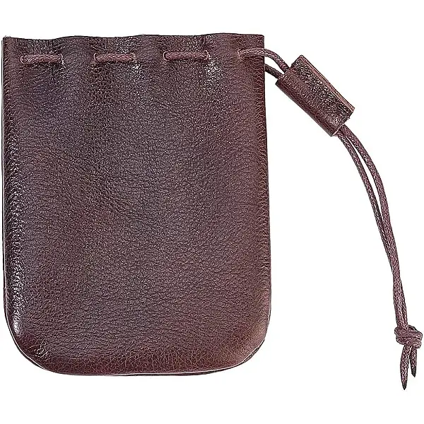 Leather Drawstring Wallets