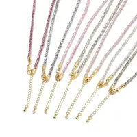 2.5MM Round Nylon Cotton Cord Necklace Making