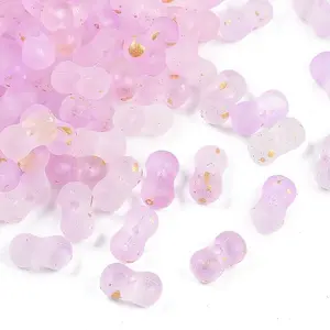Gradient Color Transparent Acrylic Beads