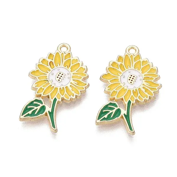Alloy Enamel Pendants
