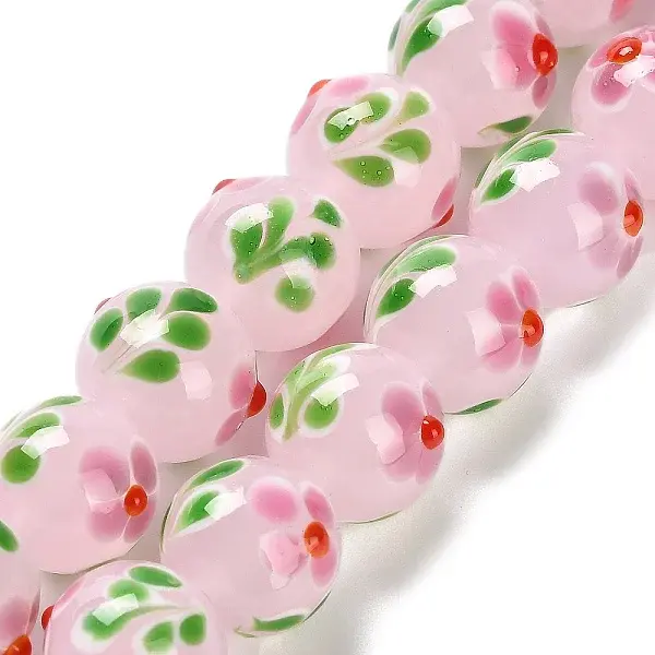 Handmade Lampwork Bumpy Beads Strands