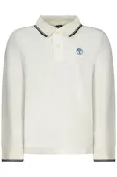 NORTH SAILS LONG-SLEEVED POLO SHIRT FOR KIDS, WHITE