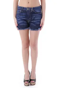 Dámske rifľové kraťasy