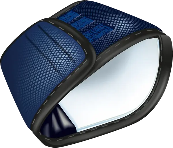 Břišní pás na podložky Trixie pro psa samce tmavě modrý S–M