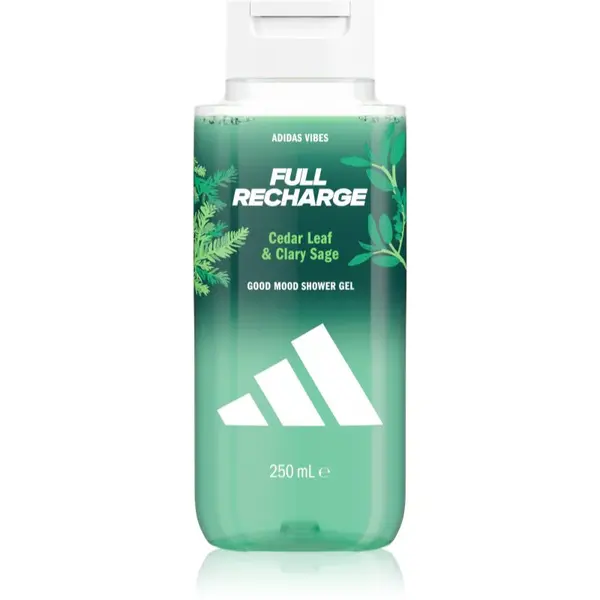 Adidas Vibes Full Recharge sprchový gél unisex 250 ml